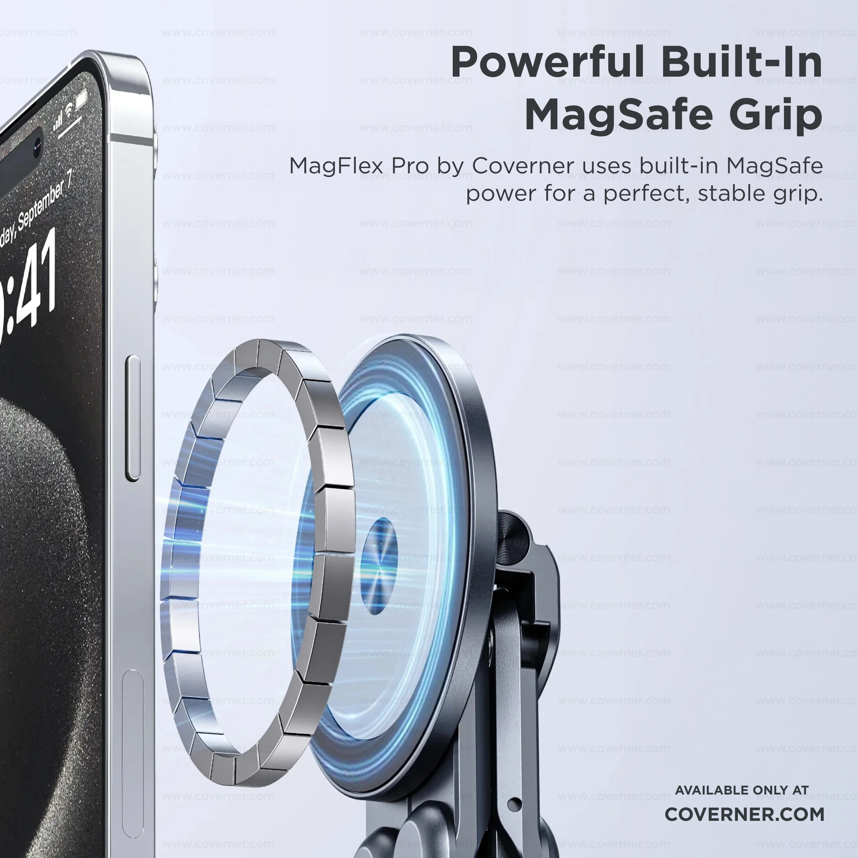MagFlex Pro – Lightweight Strong MagSafe Adjustable Alloy Stand for Phone, Tablet & Laptop by Coverner India - Image 11