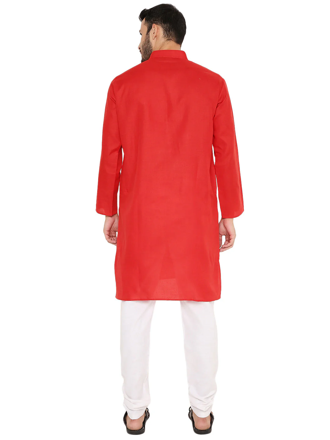 Magic Cotton Kurta in Red - Image 4