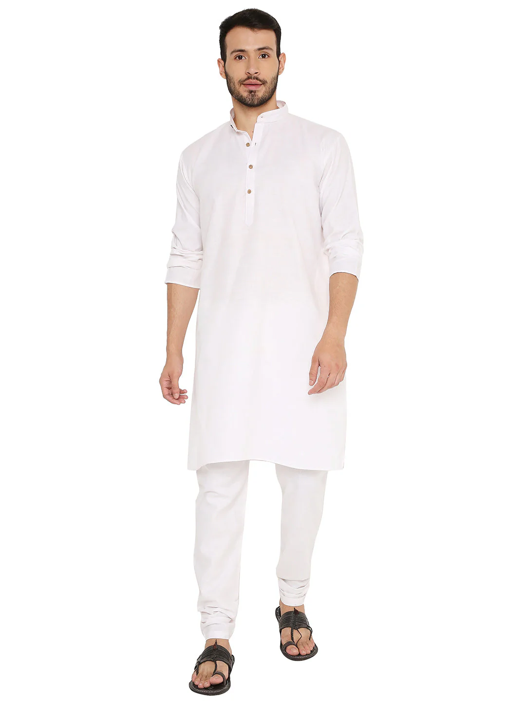 Magic Cotton Kurta in White - Image 5
