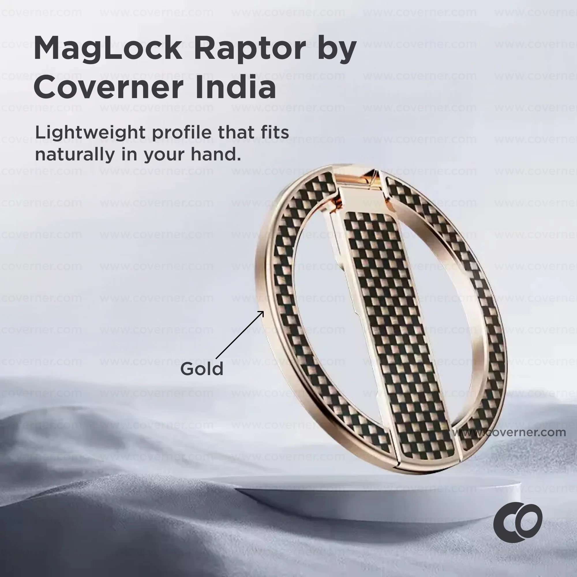 MagLock Raptor – Kevlar Magnetic 360° Ring Bracket with 52N Grip by Coverner India - Image 12