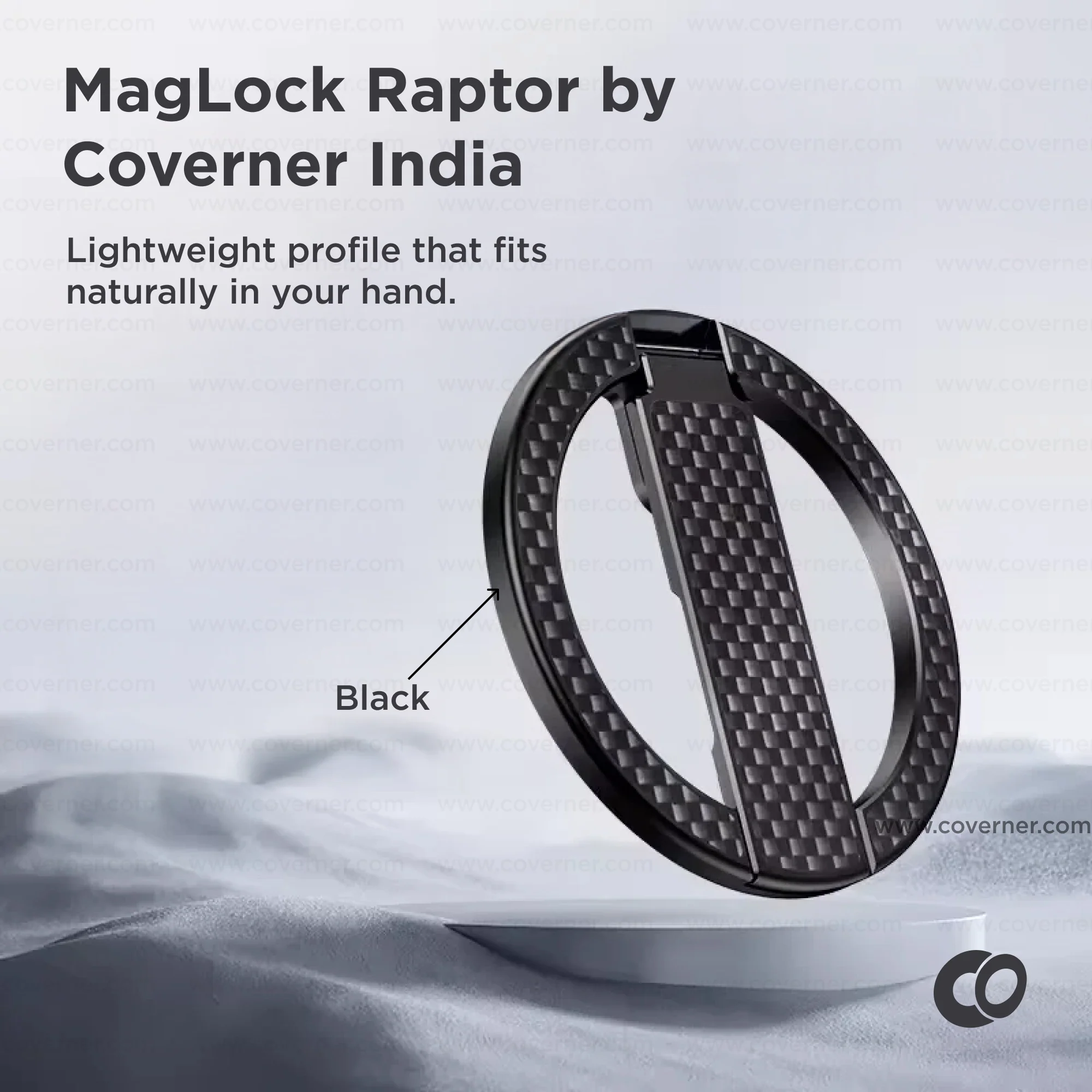 MagLock Raptor – Kevlar Magnetic 360° Ring Bracket with 52N Grip by Coverner India - Image 8