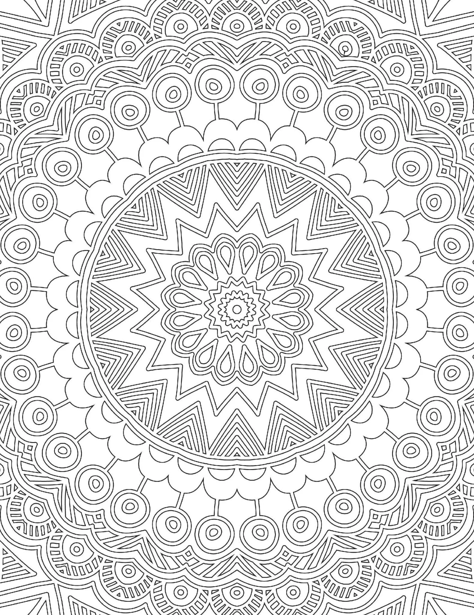 Mandala – Colouring Book for Adults - Image 2