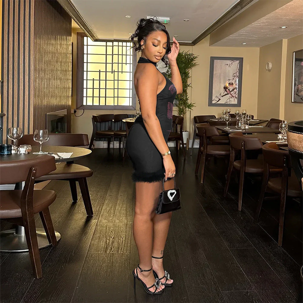 Mariah Halter Dress - Image 3