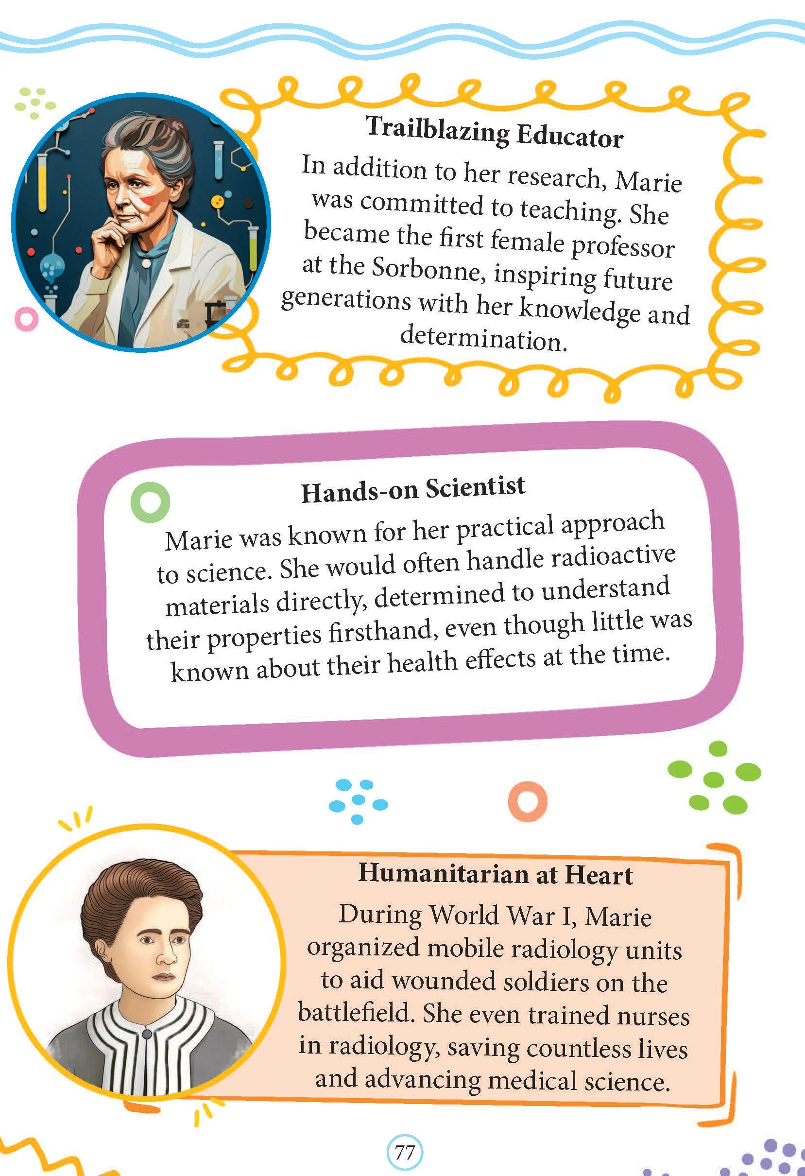 Marie Curie Icons of Inspiration  Illustrated Biography for Kids Age 6 - 12 Years - Image 10