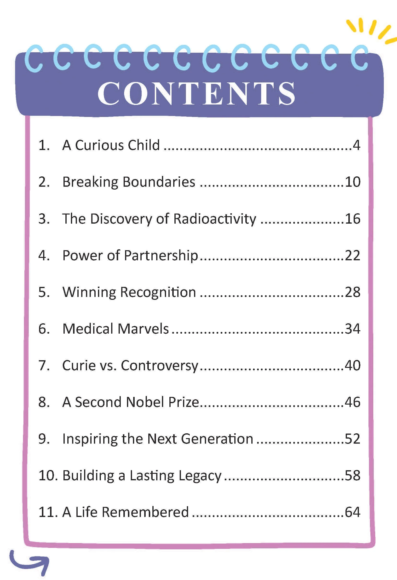 Marie Curie Icons of Inspiration  Illustrated Biography for Kids Age 6 - 12 Years - Image 2