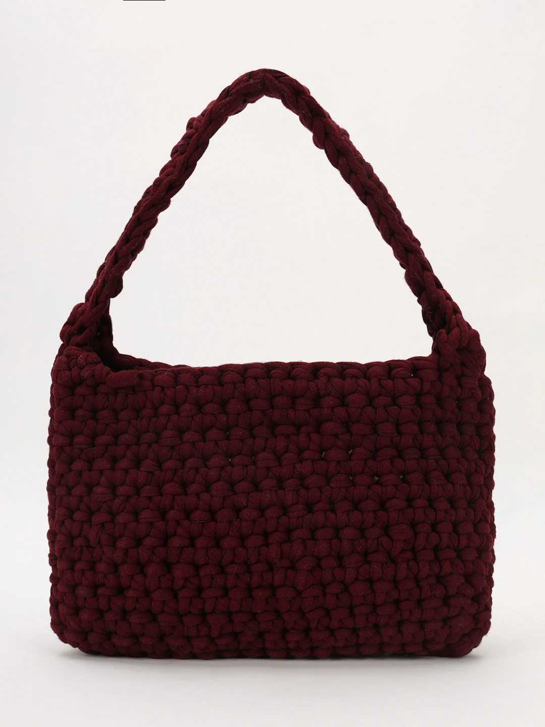 Maroon Handmade Handbag - Image 6