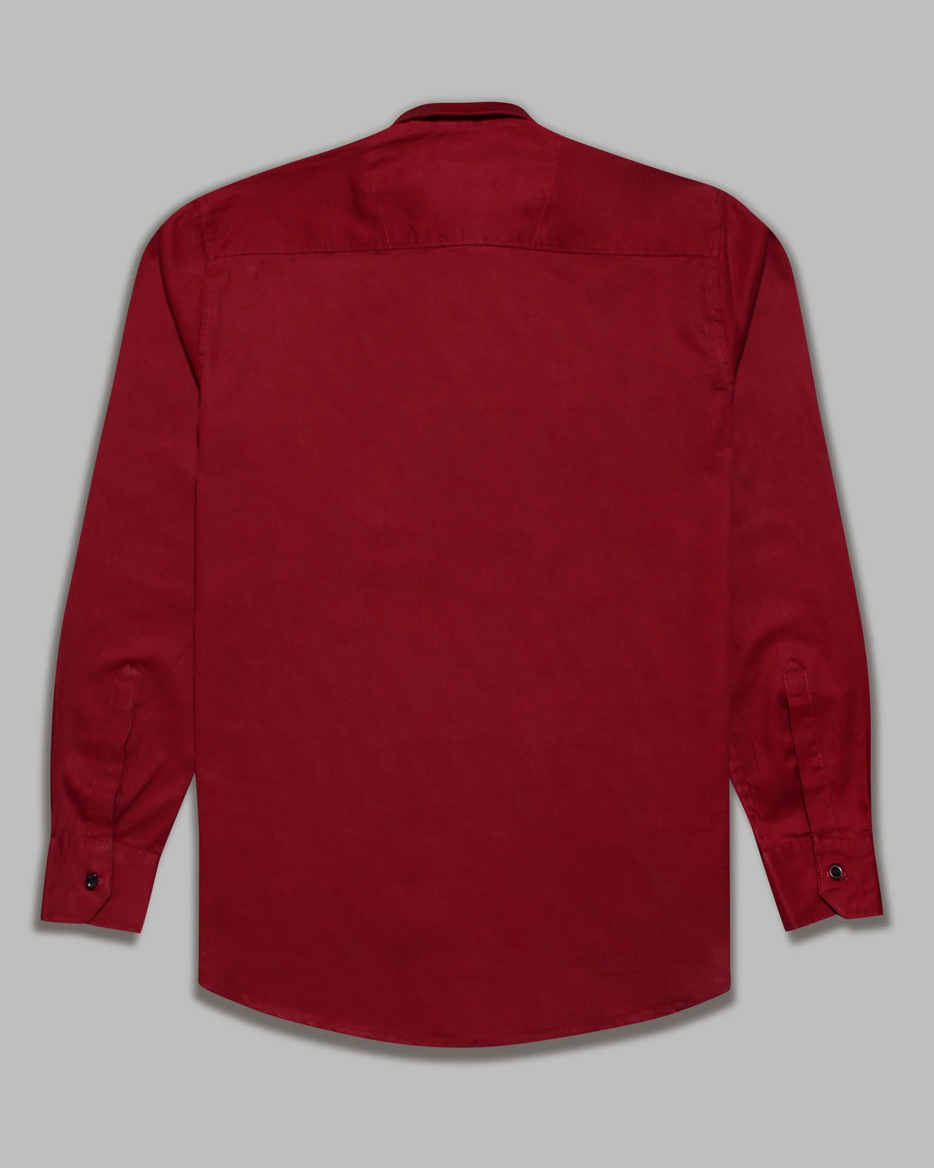 Marron Super Soft Black Button Premium Cotton Shirt - Image 6