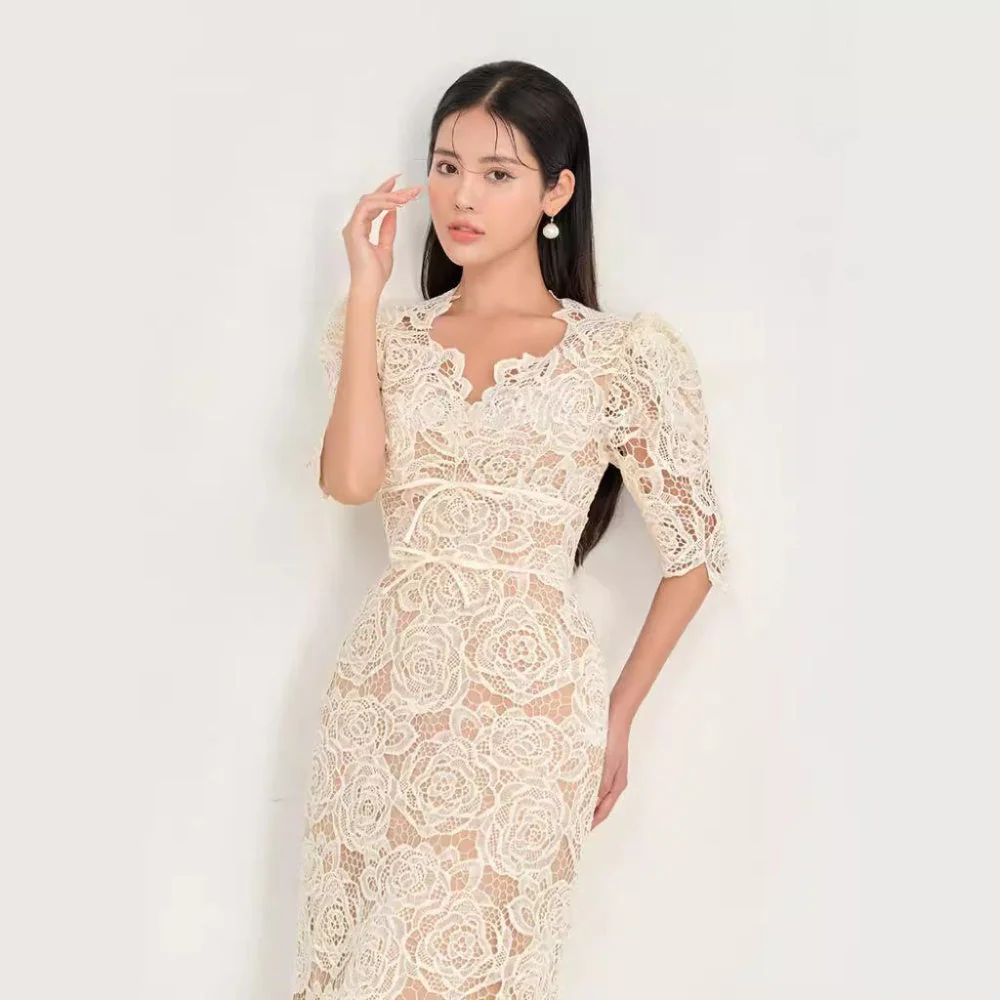 Martha Lace Dress - Image 3