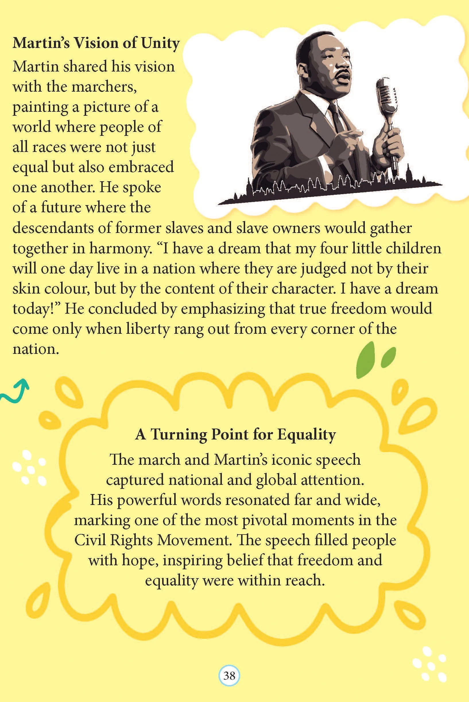 Martin Luther King Icons of Inspiration  Illustrated Biography for Kids Age 6 - 12 Years - Image 7