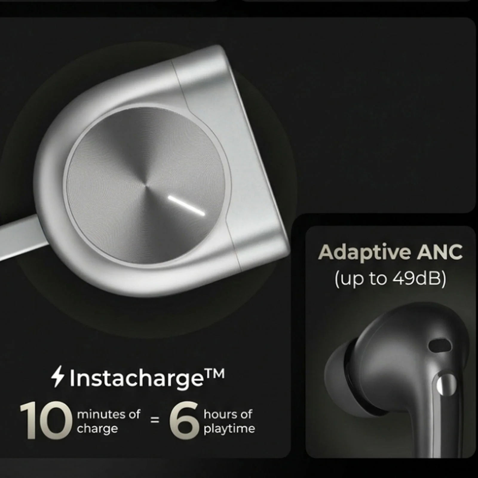 MasterBuds | Bluetooth Wireless Earbuds | Fast Pairing | Noise Isolation Mic | Portable Charging Case (Copy) - Image 4