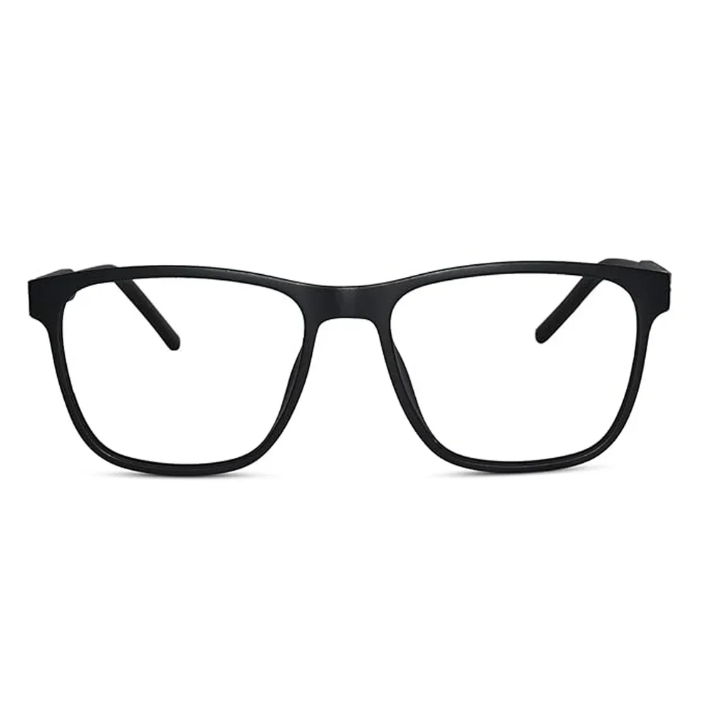 Matt Black Rectangle Anti Grip Eyeglasses - Image 8