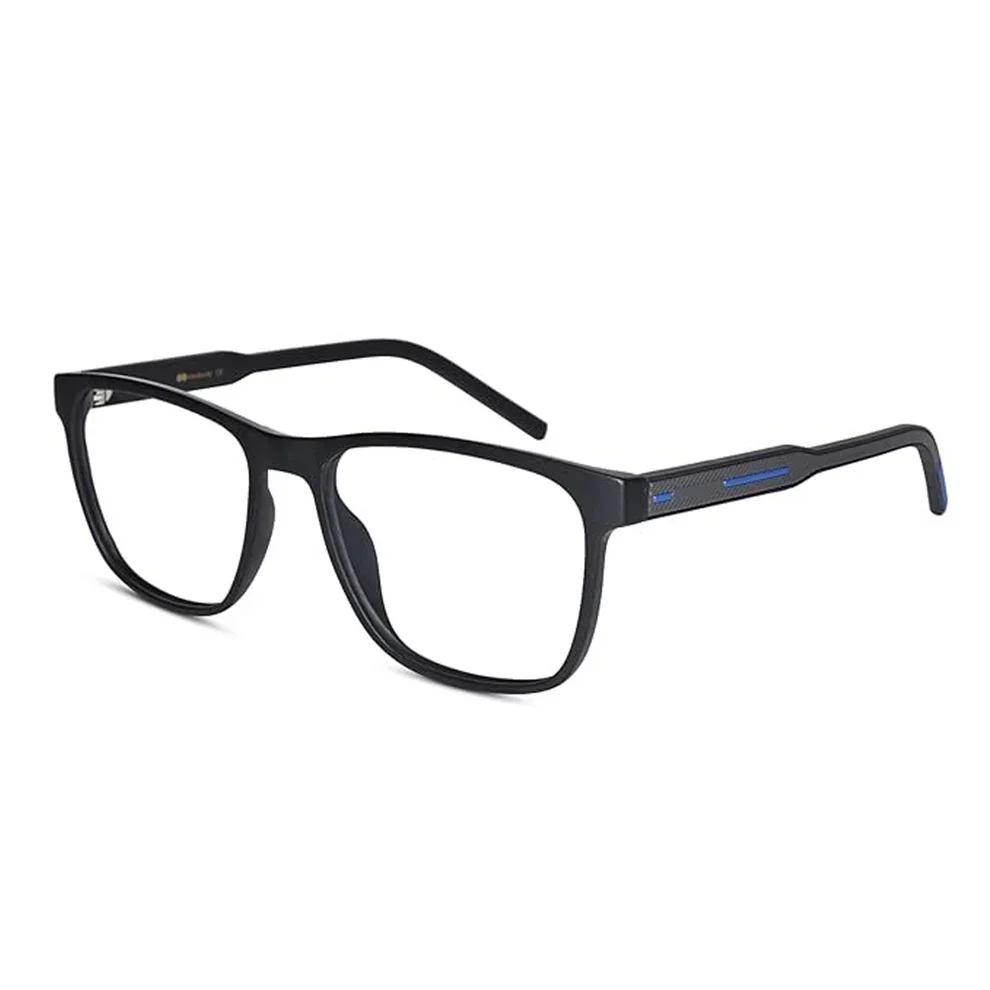 Matt Black Rectangle Anti Grip Eyeglasses - Image 9