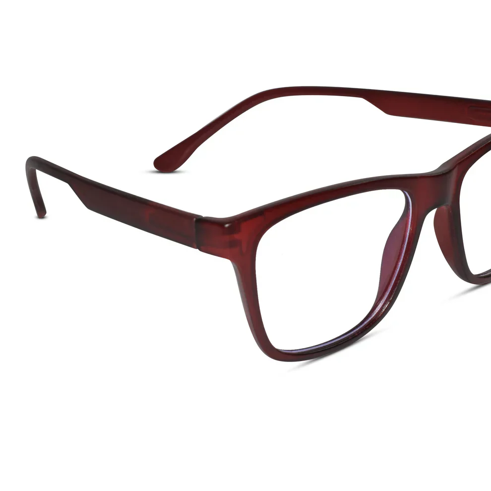 Matt Grey Eyeglasses & Computer Glasses For Men & Women - Image 16