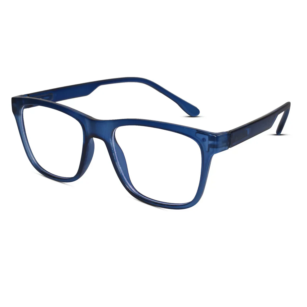 Matt White Transparent Eyeglasses & Computer Glasses For Men & Women - Image 10