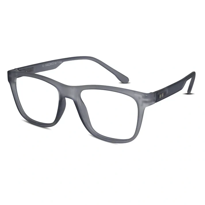 Matt White Transparent Eyeglasses & Computer Glasses For Men & Women - Image 24