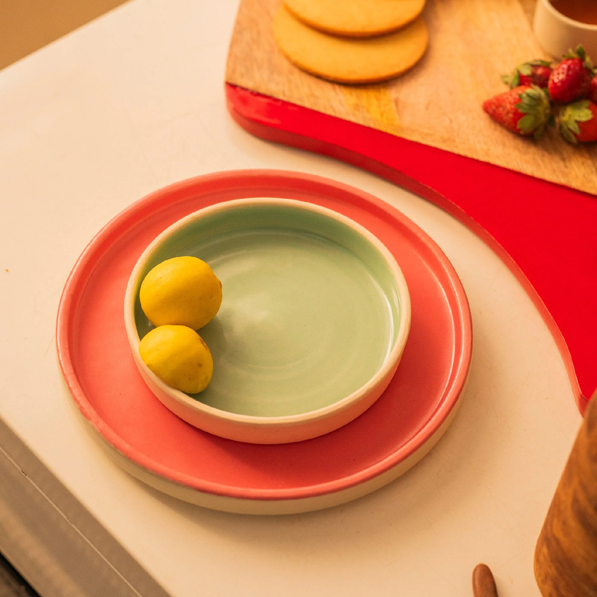 Matte Rim Dinner Plate | Set Of 2 - Image 16