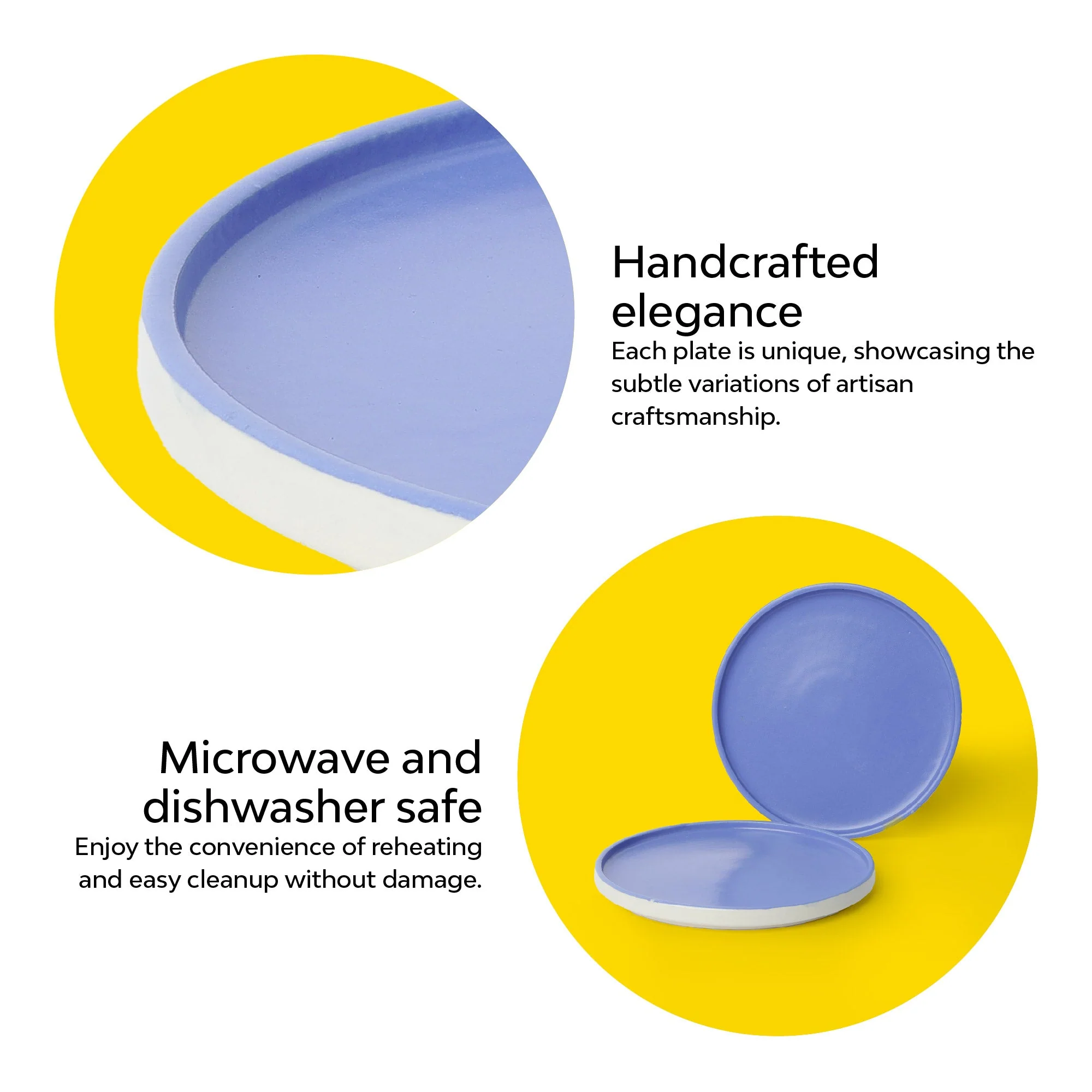 Matte Rim Side Plate | Set Of 2 - Image 7