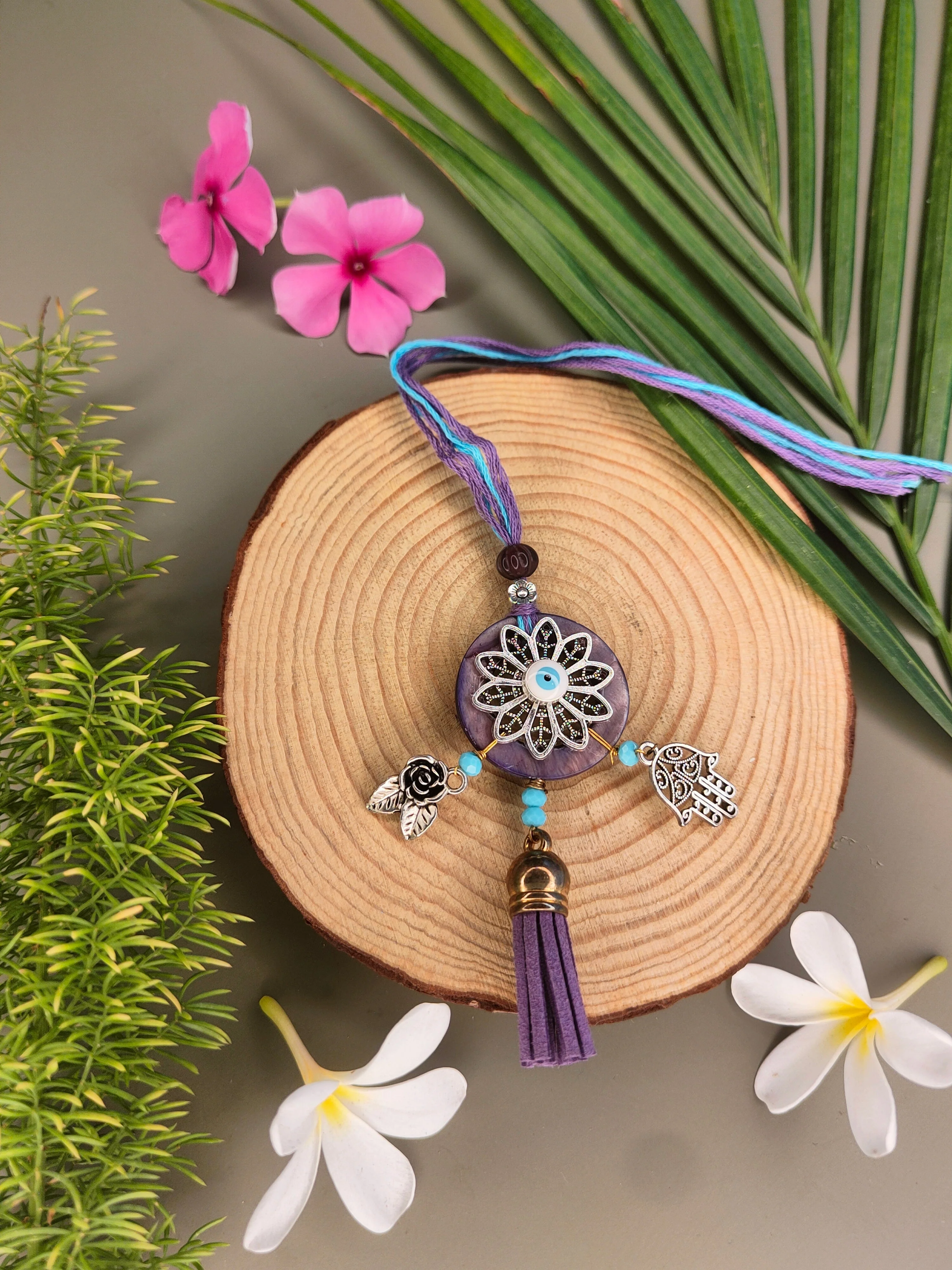Mauve hamza lumba set - Image 2