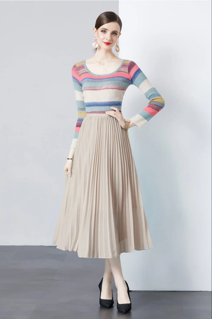 Meadow Pleated Skirt Set - Image 10