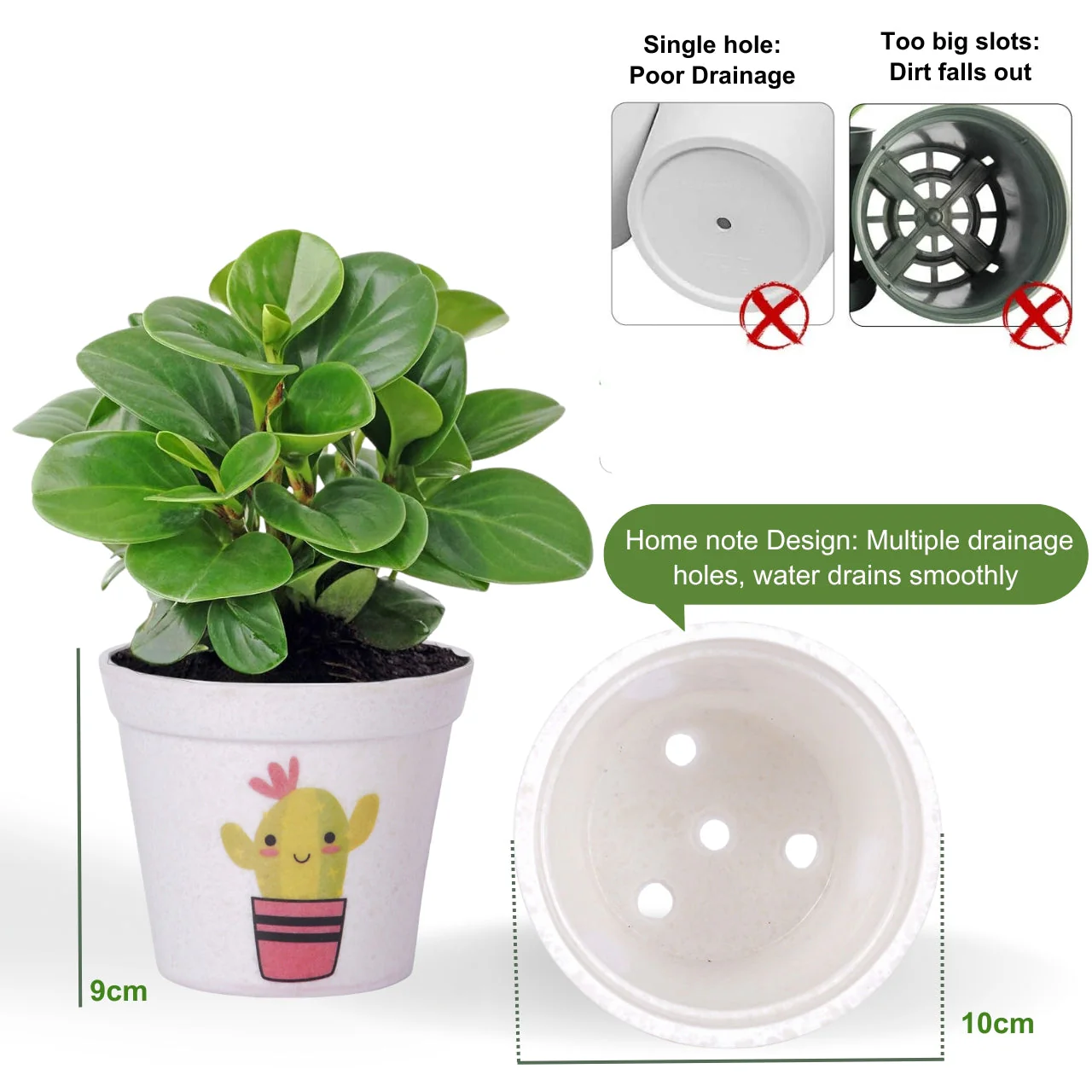 Melamine Cone Pot - Image 4