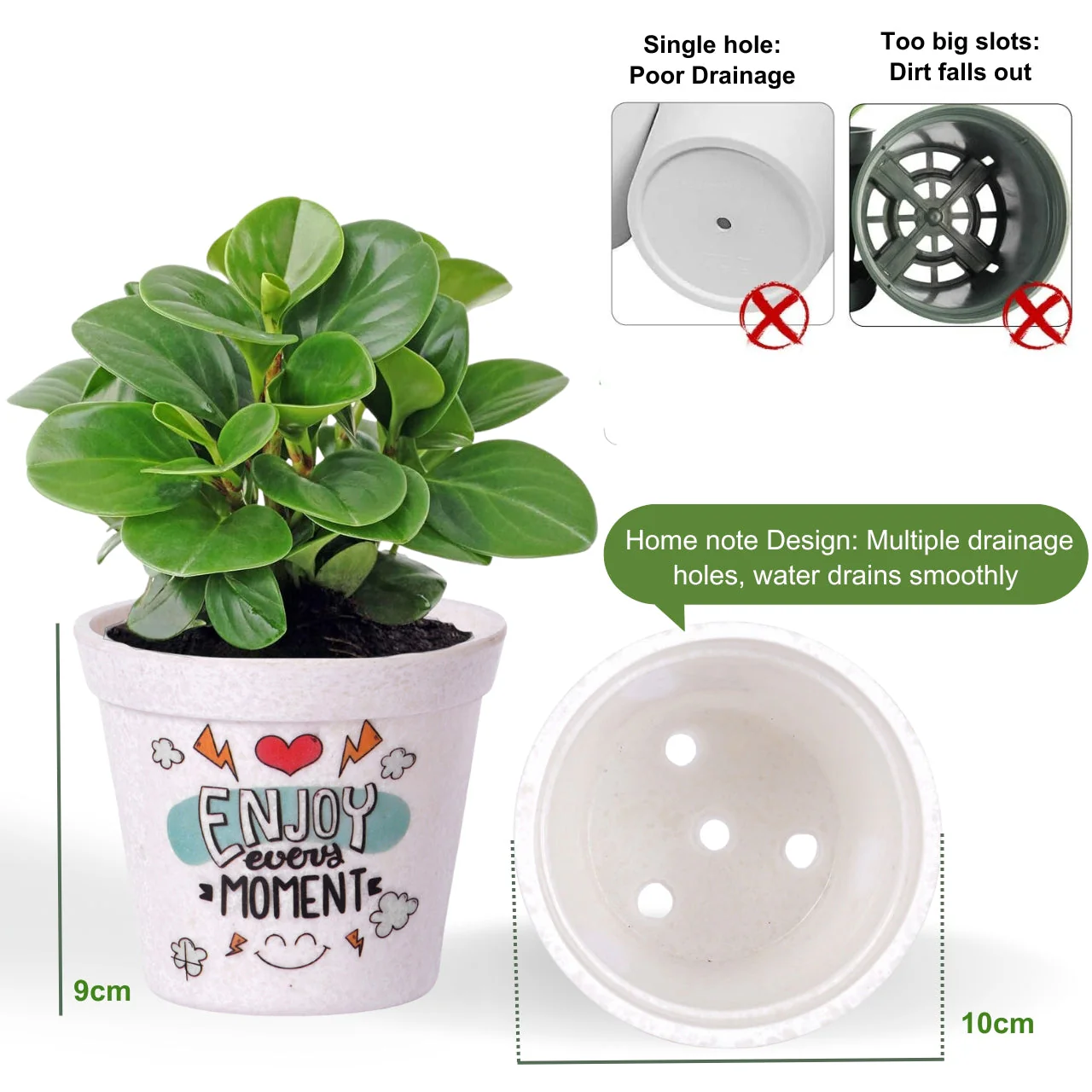 Melamine Cone Pot - Image 4