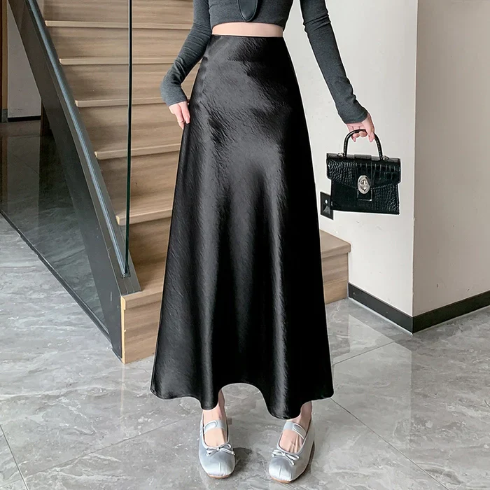 Melvin Satin Skirt - Image 3