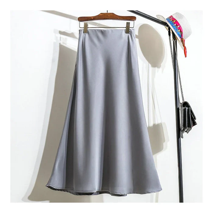 Melvin Satin Skirt - Image 4