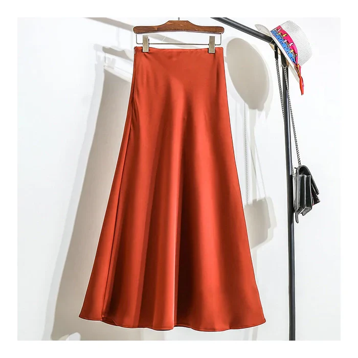Melvin Satin Skirt - Image 6