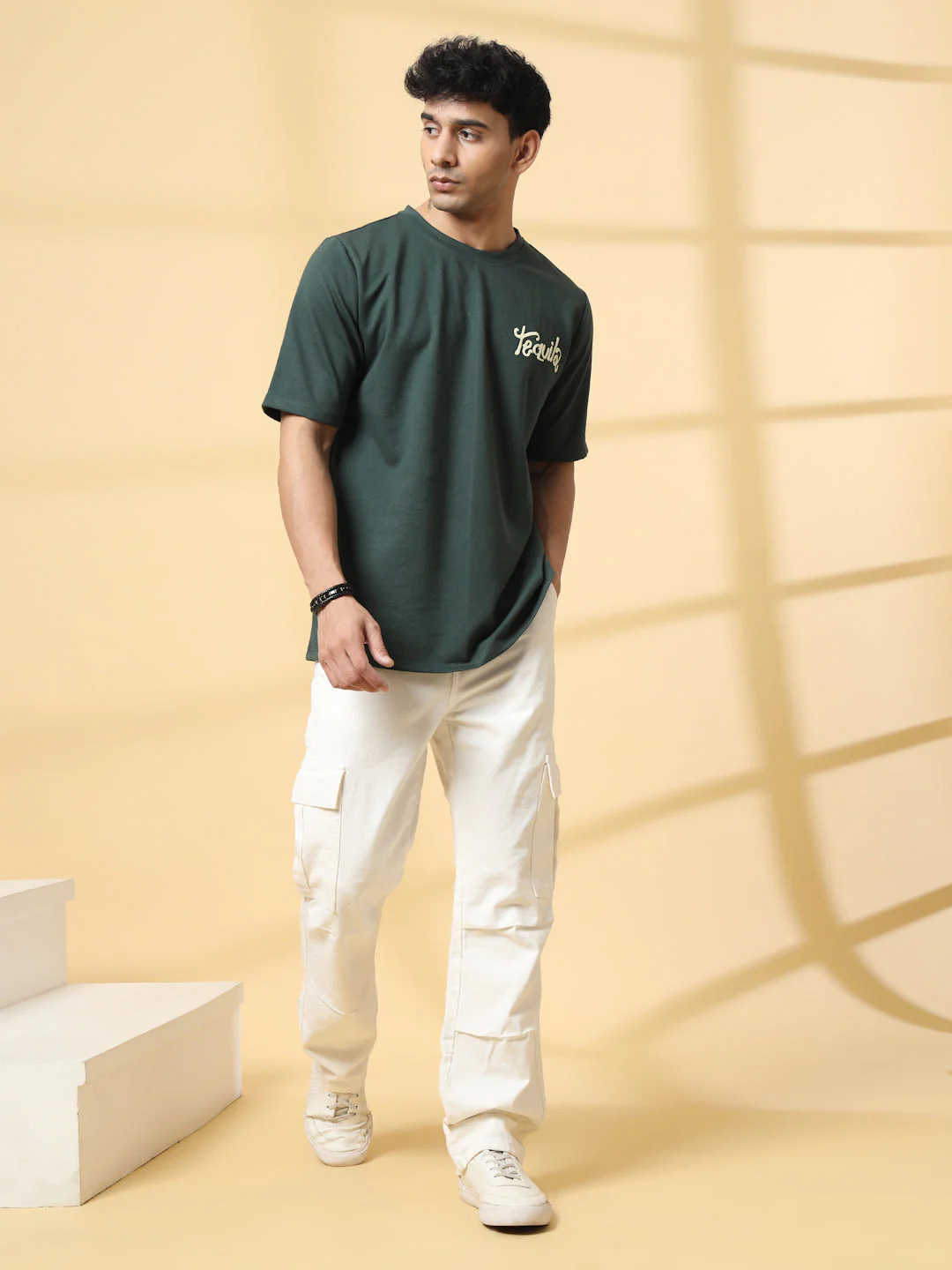 Men Drink in Design Oversized T-shirt - Image 2