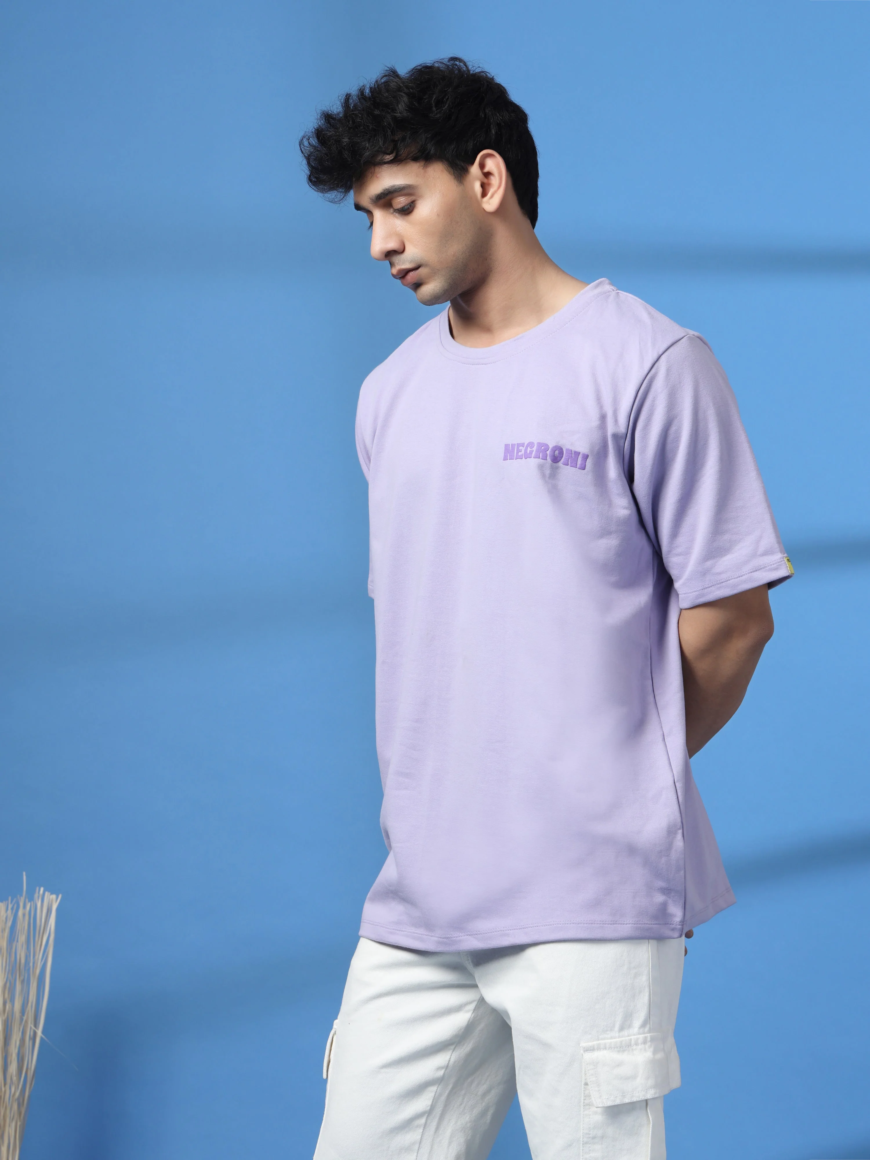 Men Drink in Design White Oversized T-shirt - Image 9