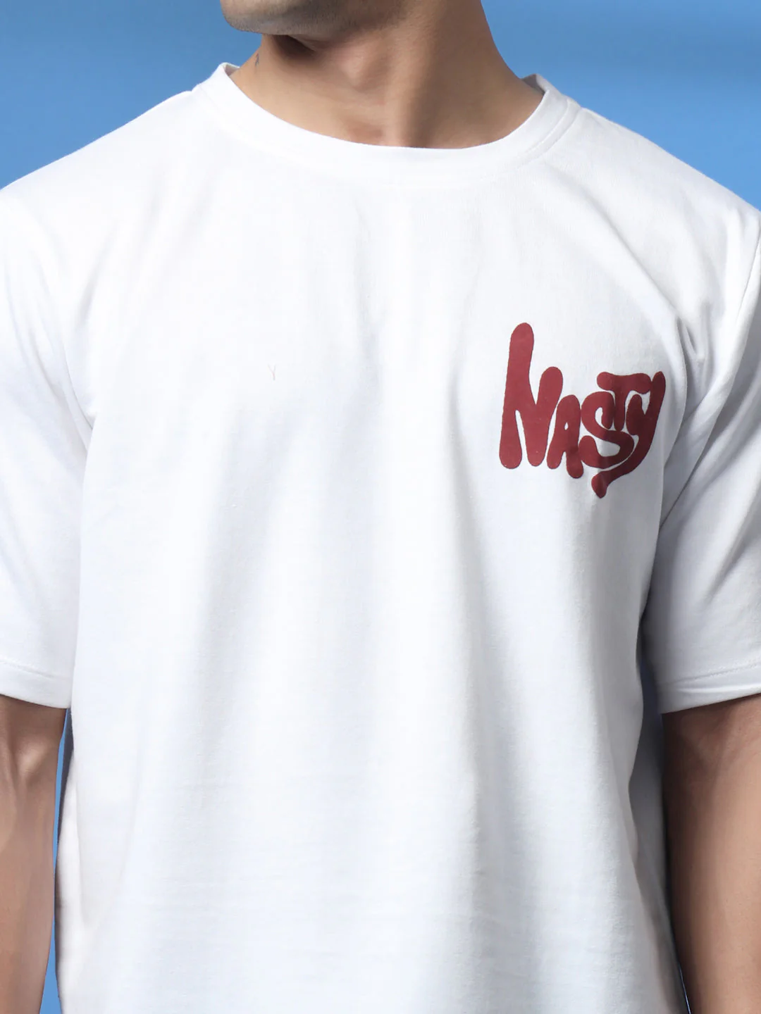 Men Jade Terry Oversized Printed T-shirt - Image 10