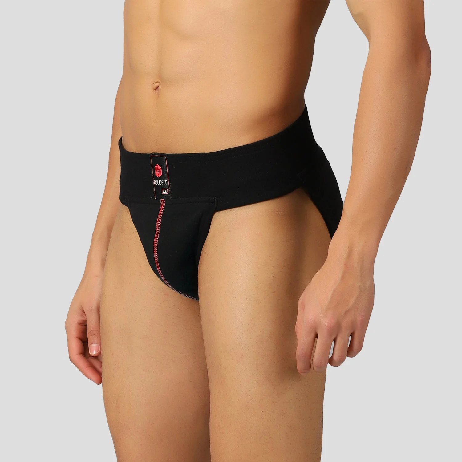 Mens Gym Supporter - Red - Image 2
