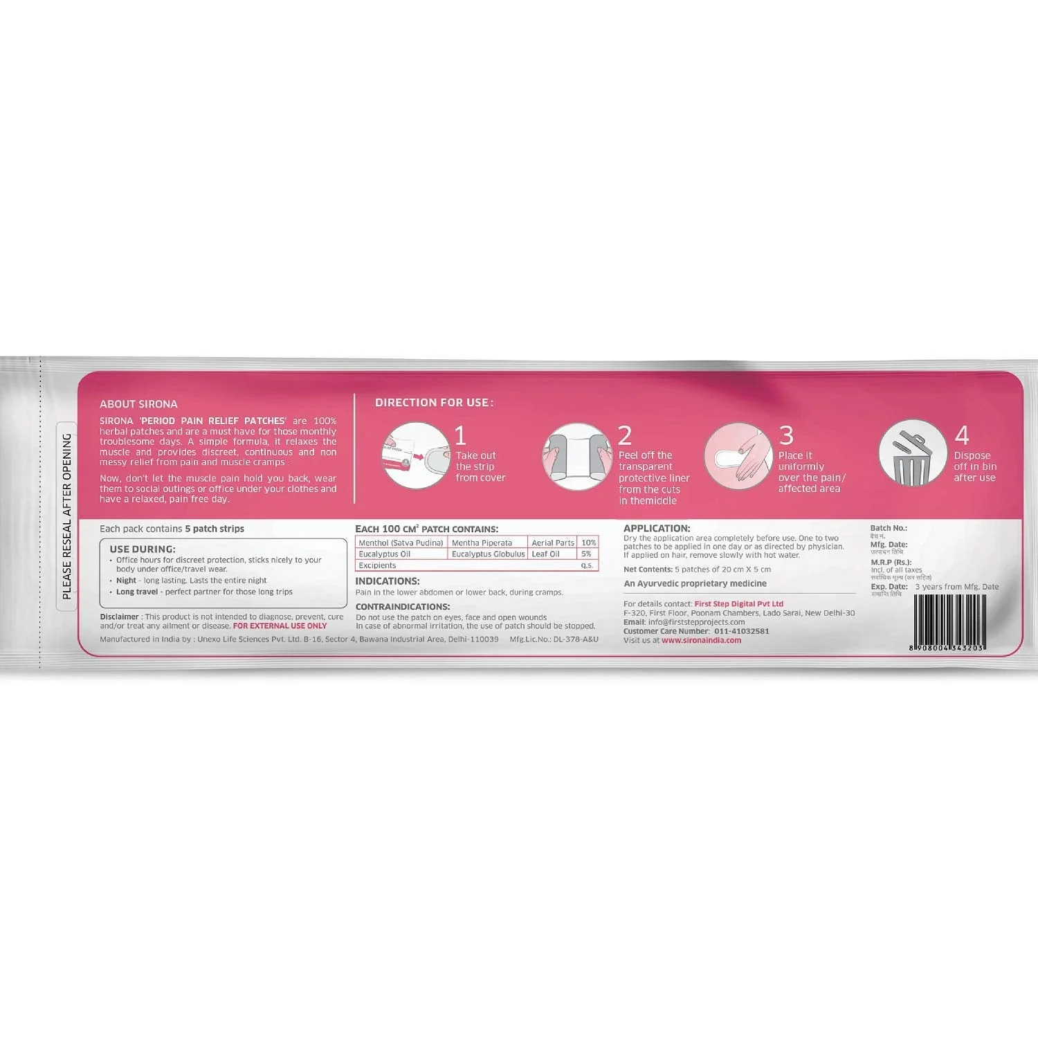 Menstrual Cup with Pain Patch - Image 14
