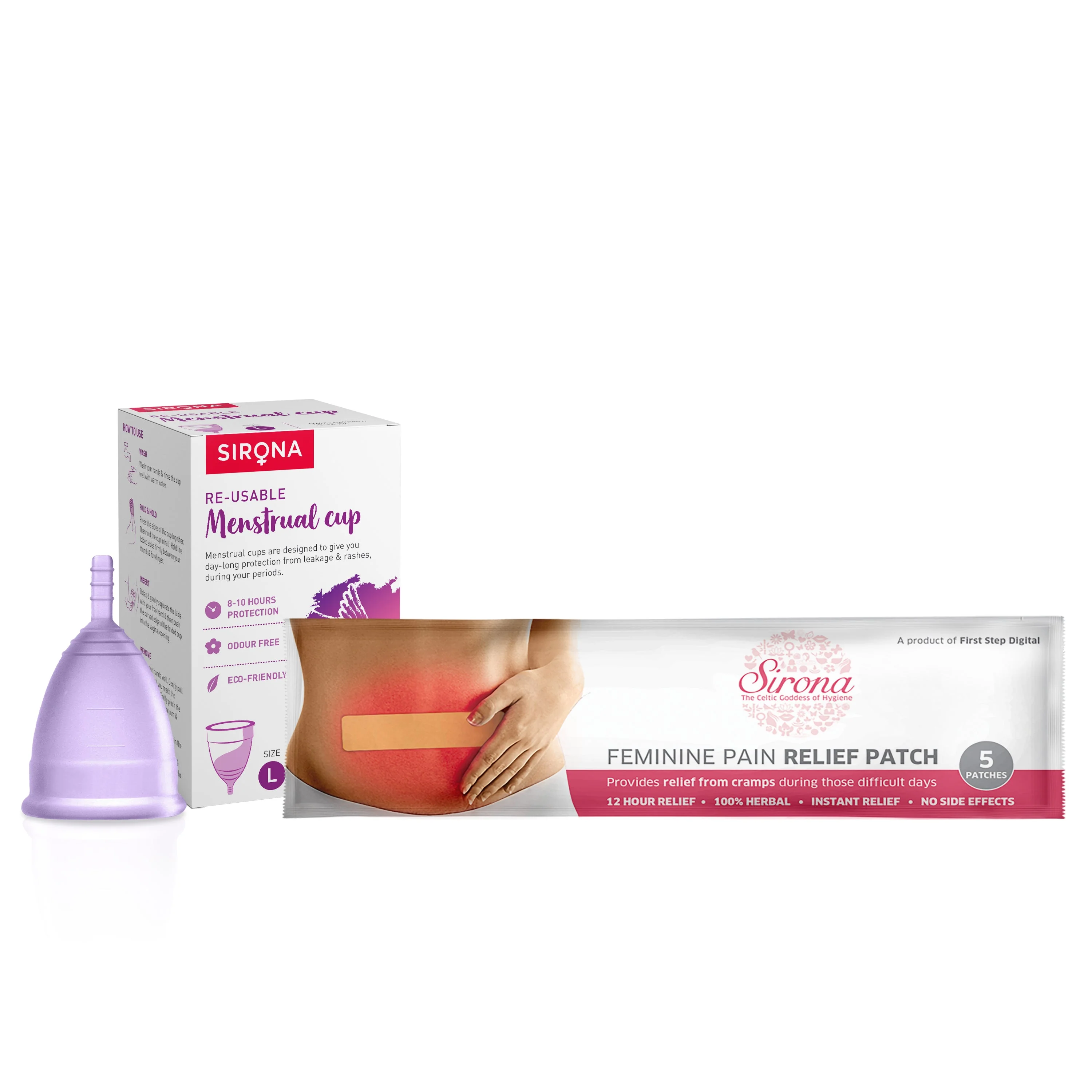 Menstrual Cup with Pain Patch - Image 28