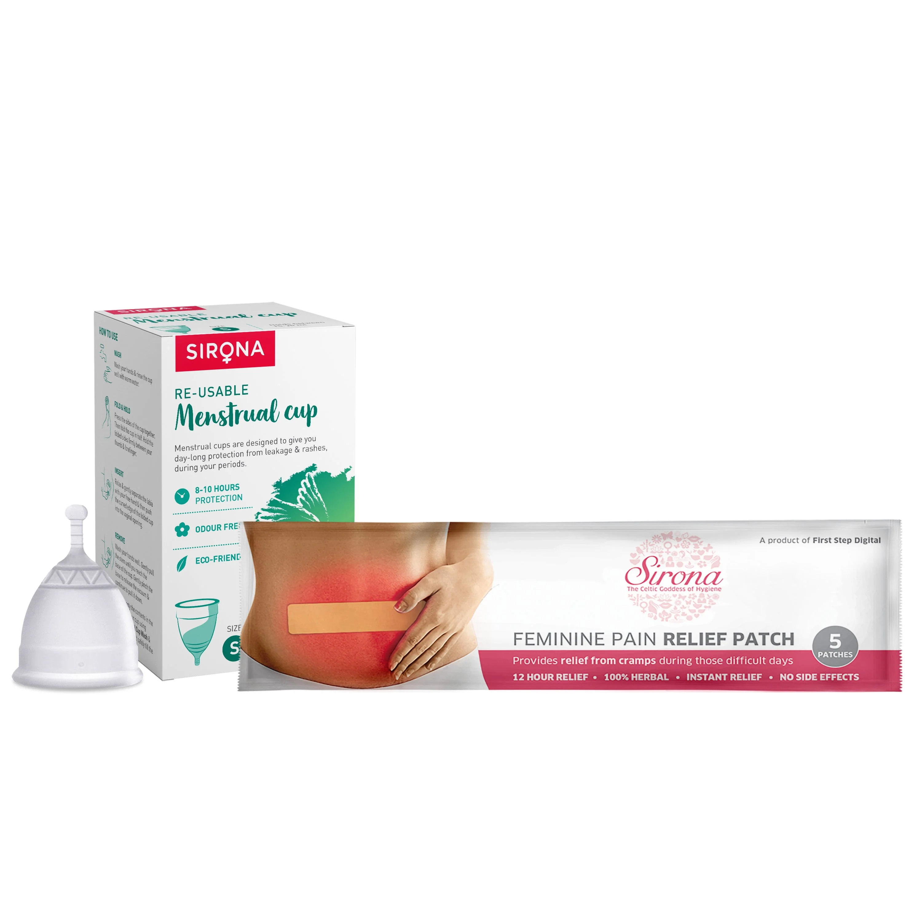 Menstrual Cup with Pain Patch - Image 33