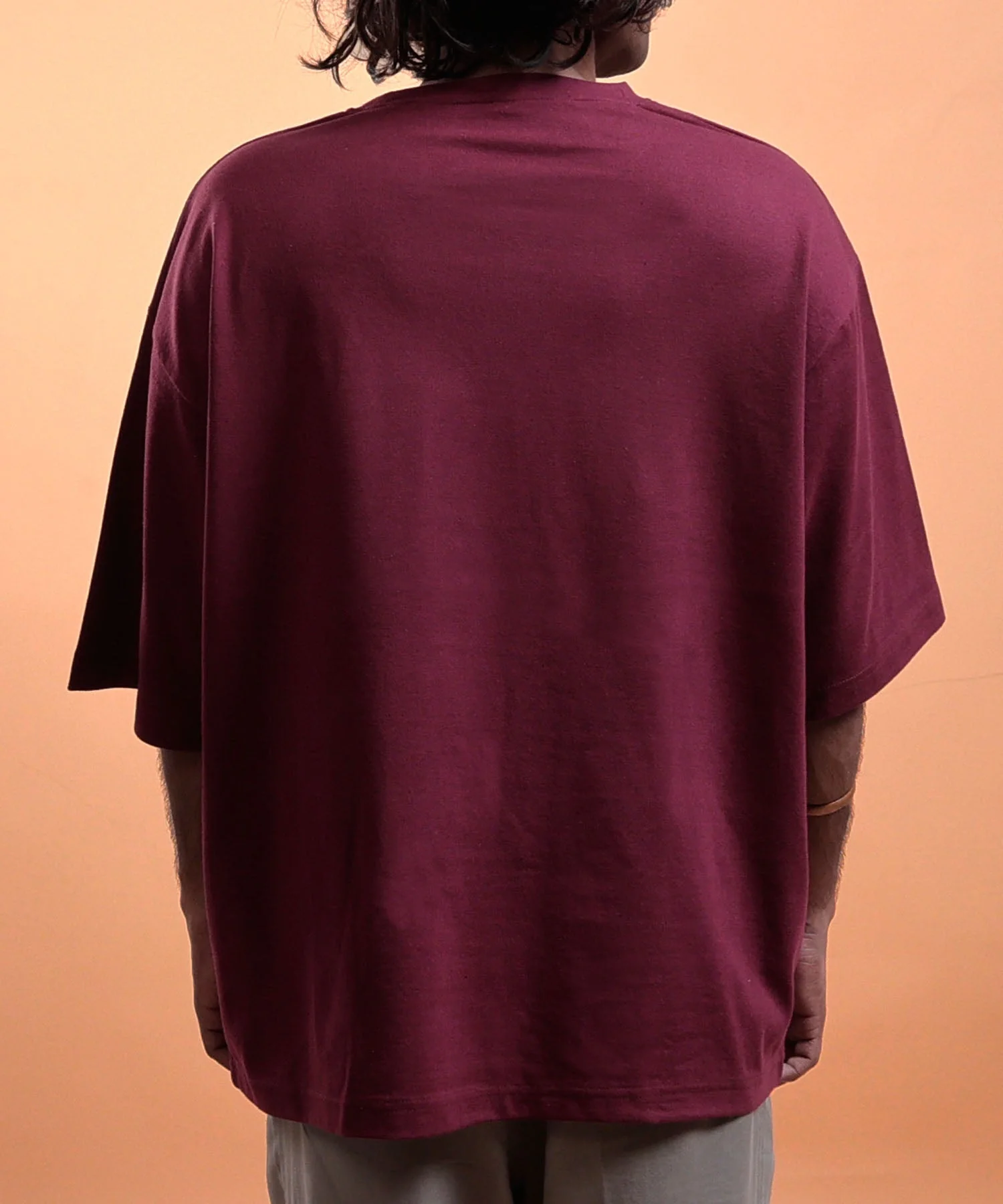 Merlot - Laidback Oversize tee #4 - Image 4