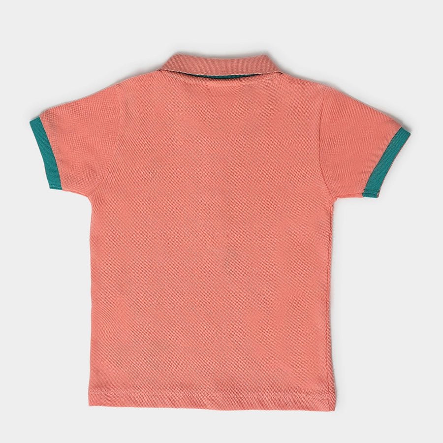 Mermazing Embroidery Polo Baby T-Shirt For Kids - Image 3