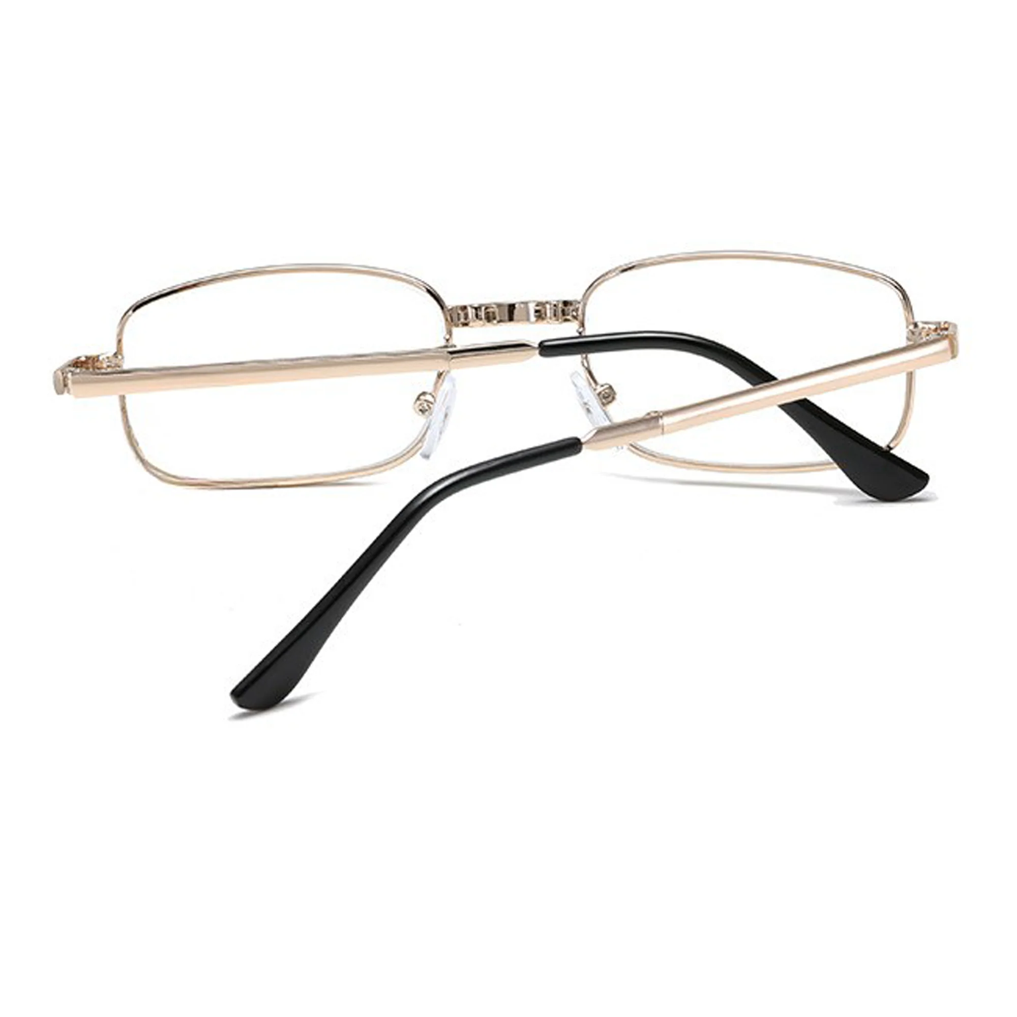 Metal Golden Foldable Adaptive One Power Reading Glasses (3MGFRG3) - Image 5