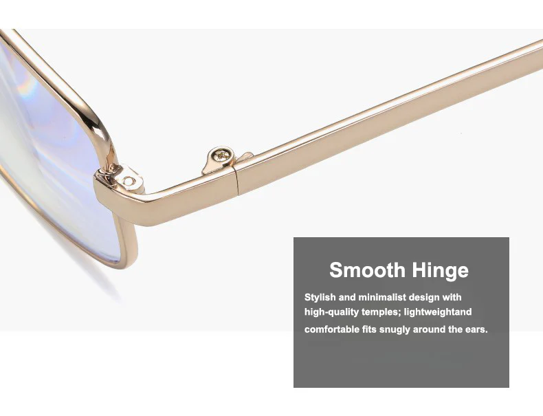 Metal Golden Foldable Adaptive One Power Reading Glasses (3MGFRG3) - Image 8