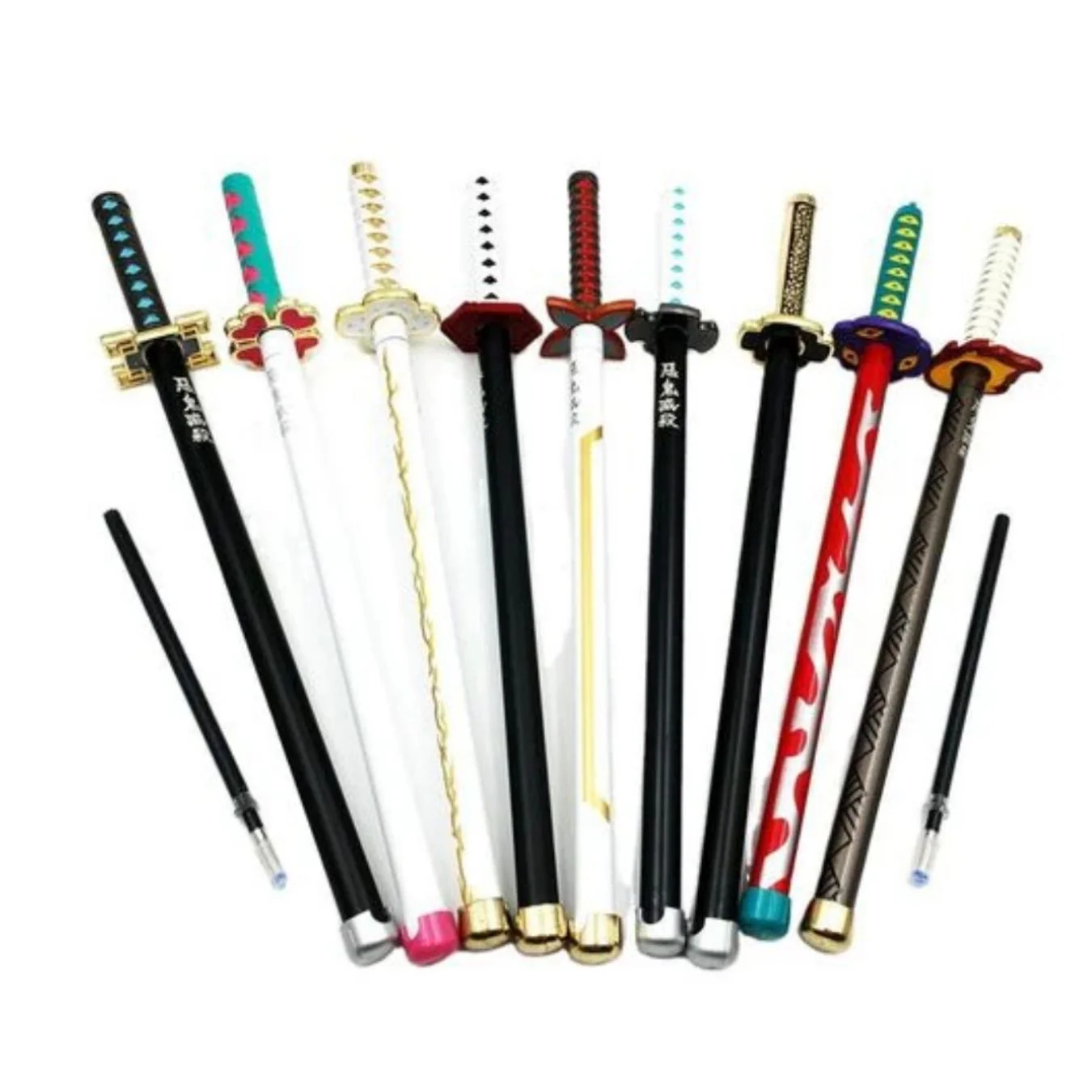 Metal Katana Pens (19 cm) (choose variant below)