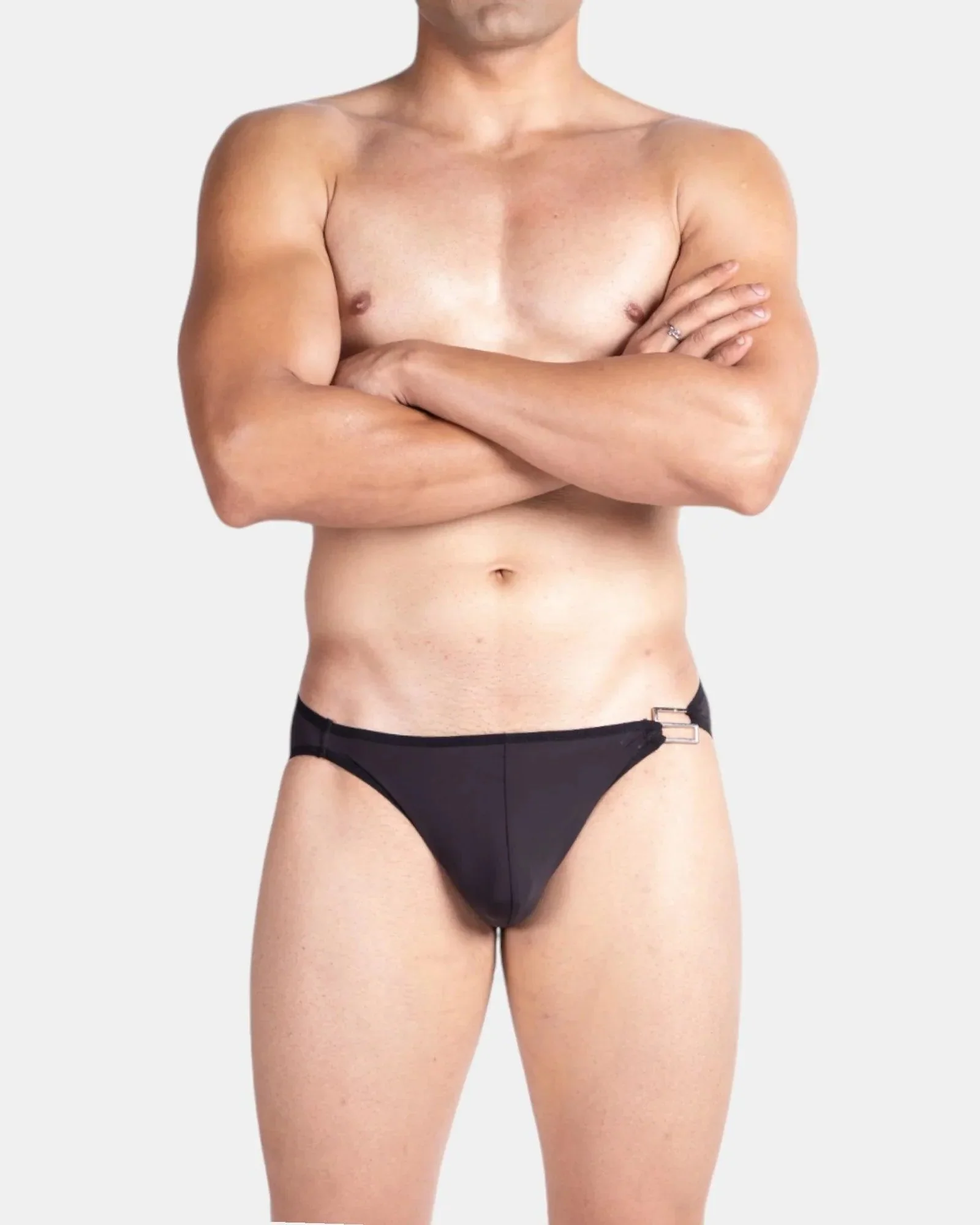 Metal Mark Brief BXY (Silver x Black) - Image 2