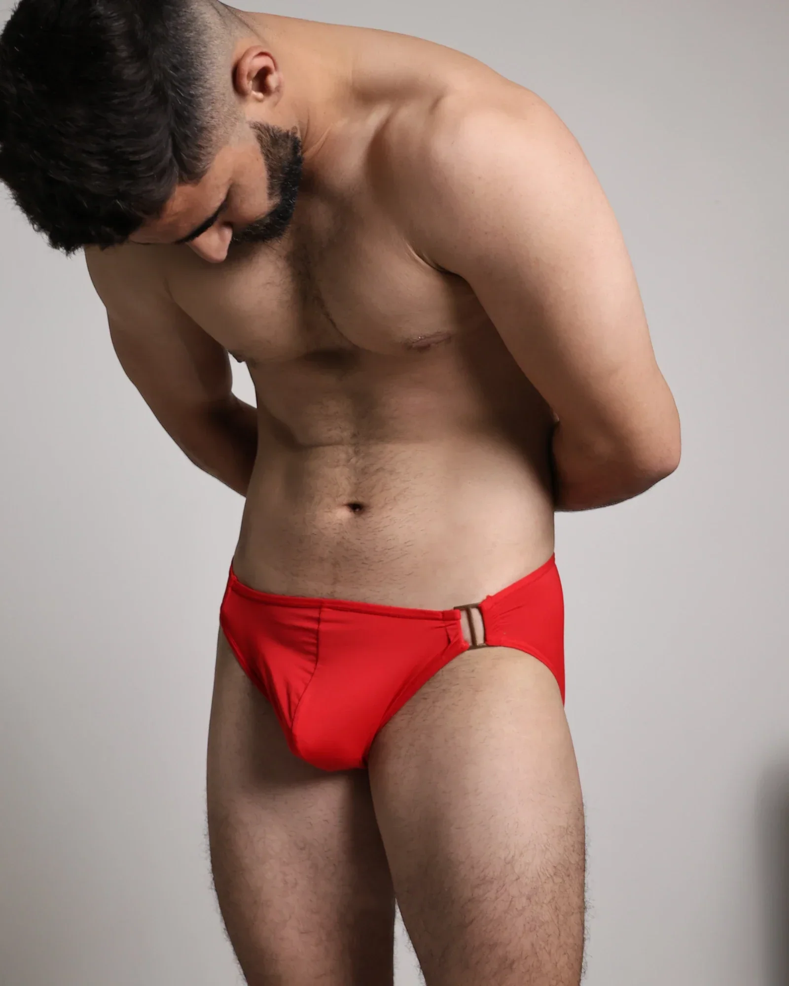 Metal Mark Brief BXY (Silver x Red) - Image 11