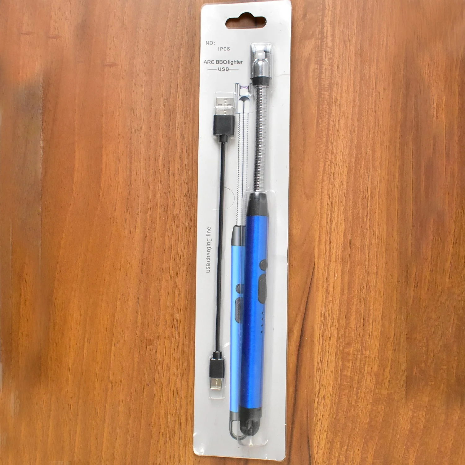 Metal Rechargeable Electric Arc Lighter with Flexible Neck (1 Pc) - Image 8