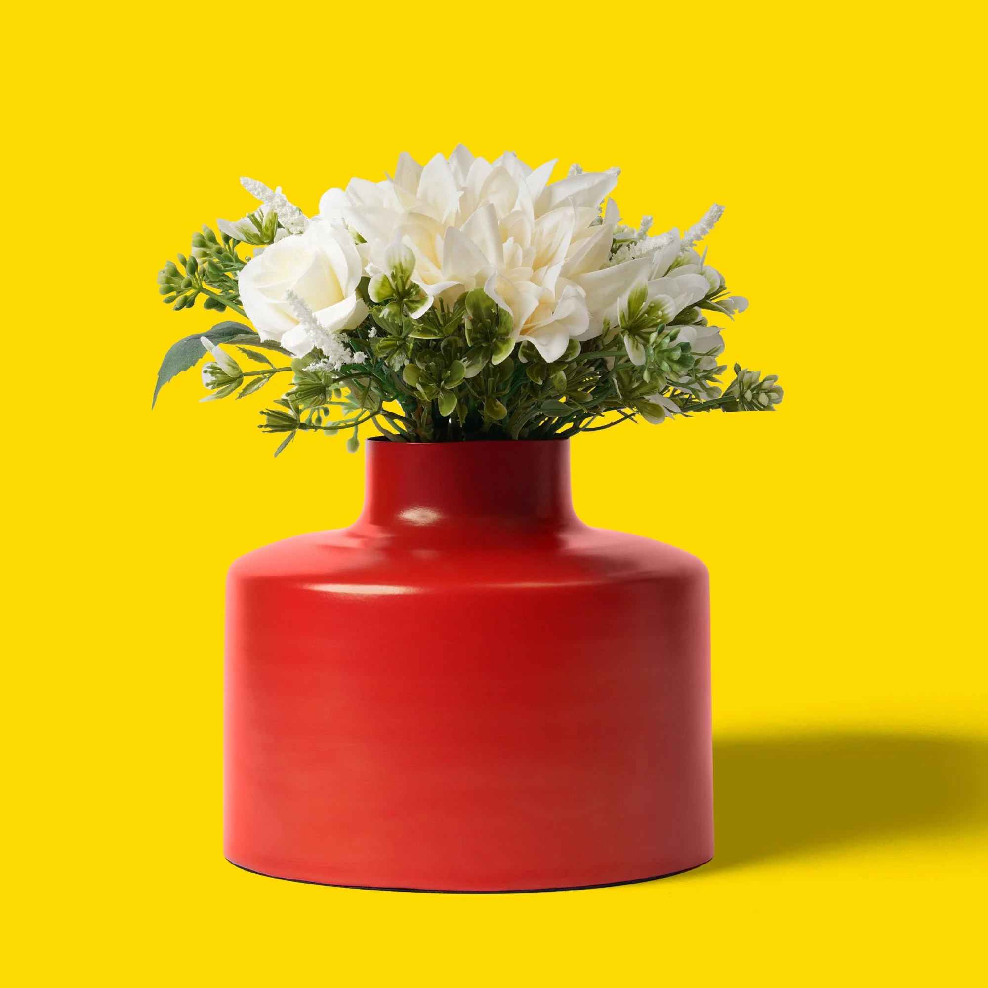 Metallic Pot Vase - Image 5