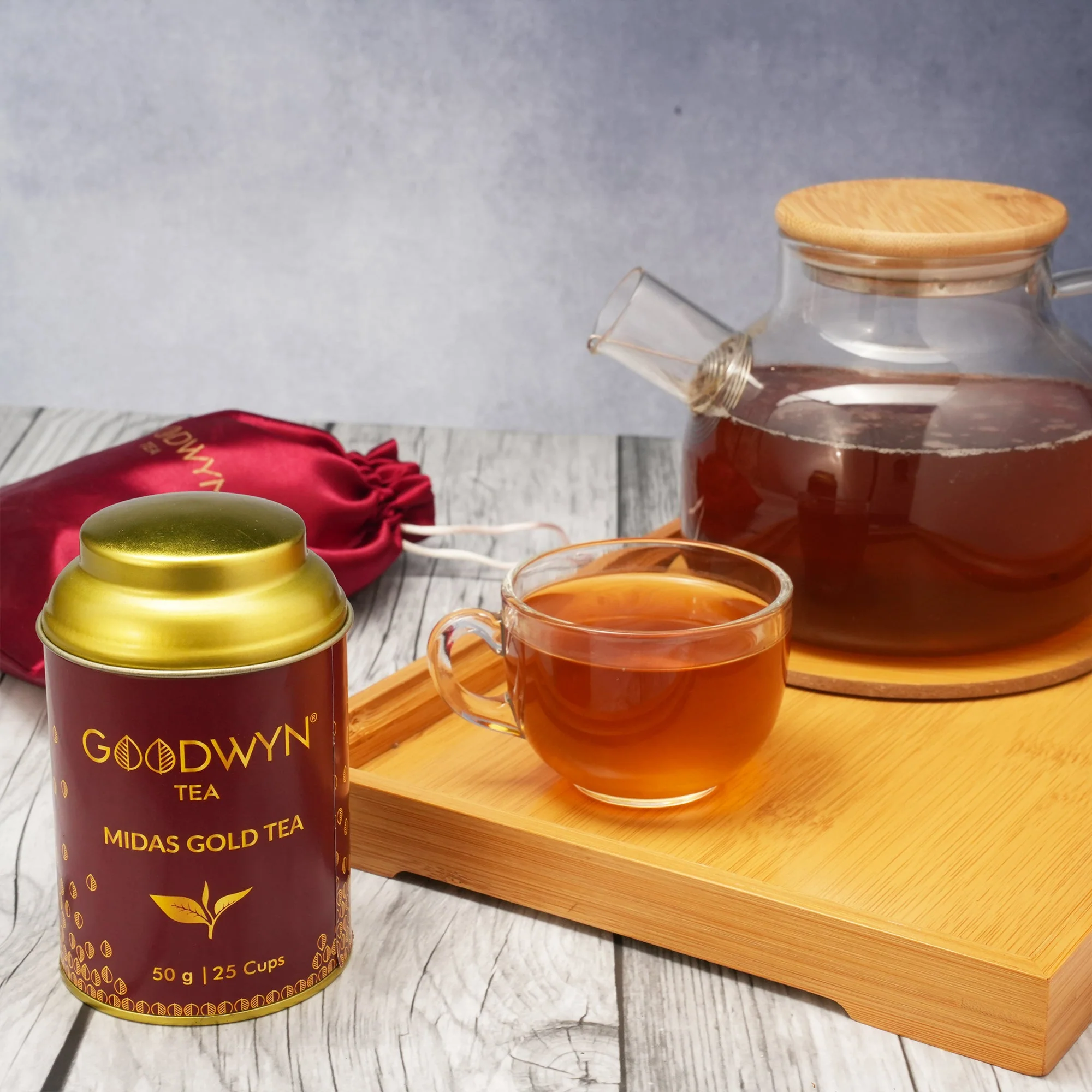 Midas Gold Tea - Black Tea with Real Gold - Image 2