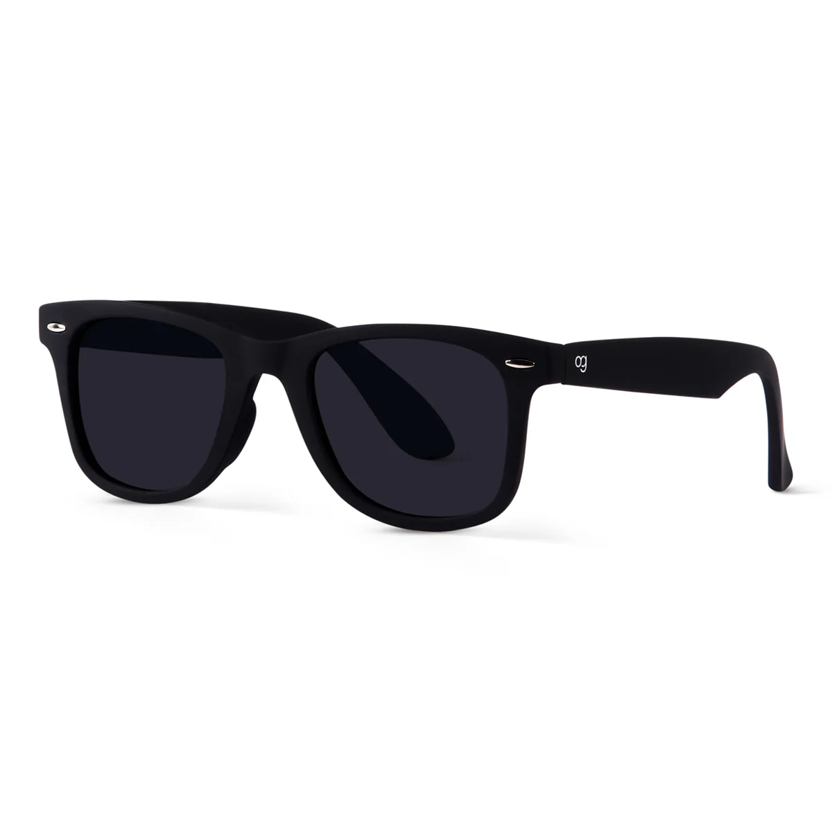 Midnight Polarized Wayfarer Sunglasses - Image 5