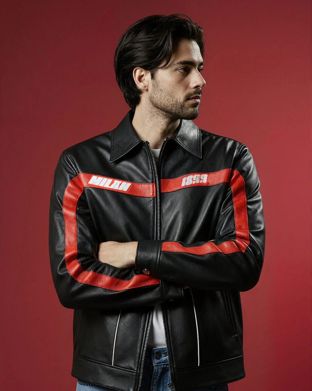 Milan Pure Leather Jacket - Image 6