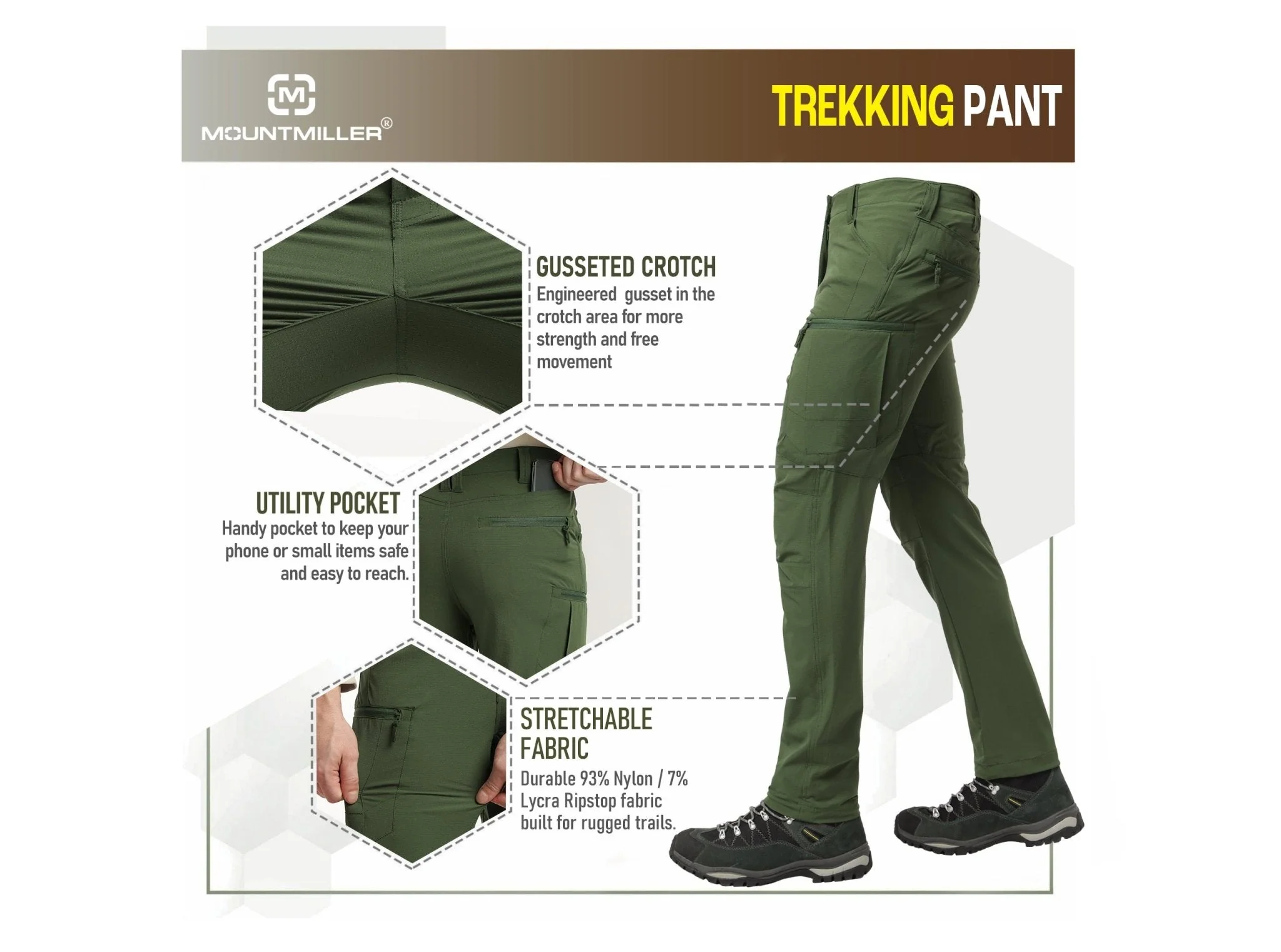 Military PathFinder Trekking Pant - Image 6