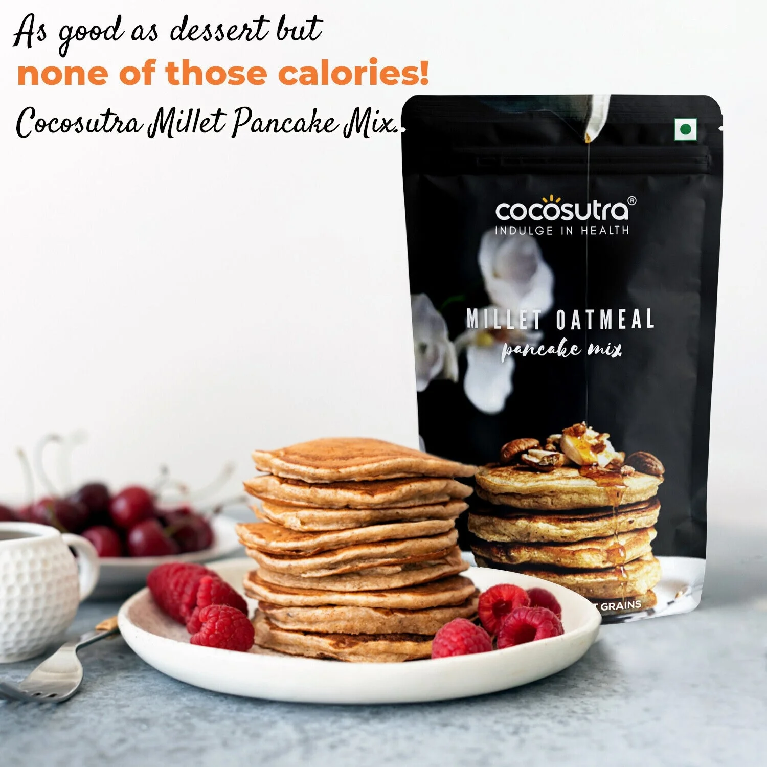 Millet Oatmeal Pancake Mix | 300 g - Image 4