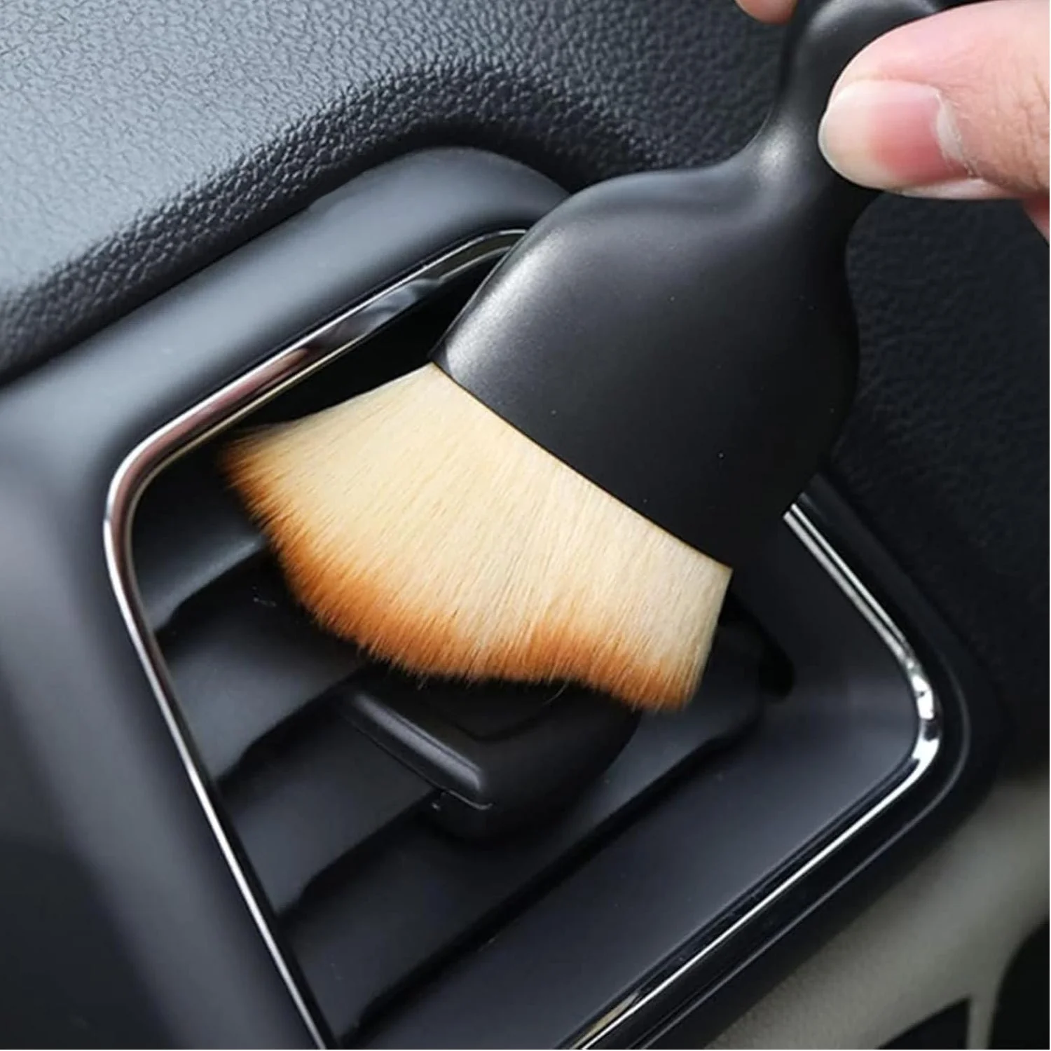 Mini Car Interior Cleaning Soft Brush -Car Cleaning Brushes Duster (1 Pc) - Image 4